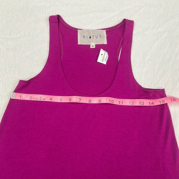 Magenta Women's Racerback Tank Top new w/ Nordstrom rack tag - Picture 3 of 7